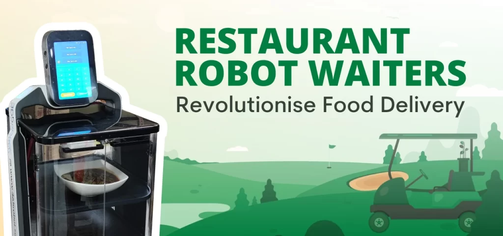 Restaurant Robot Waiters Revolutionise Food Delivery at a Leading Country Club in Singapore