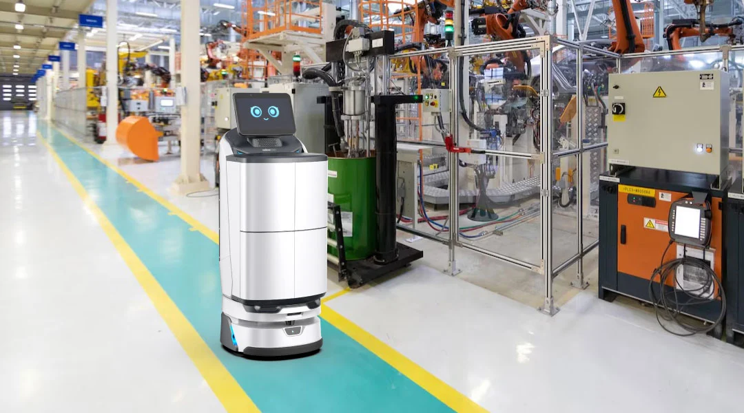 Delivery Robot for Factory Use