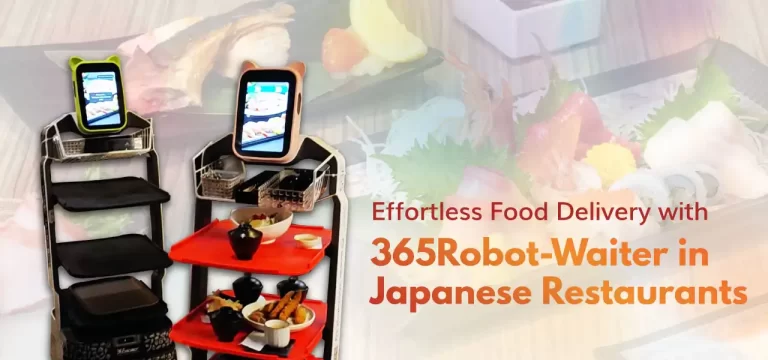 Effortless Food Delivery with 365Robot-Waiter Robot Servers in Japanese Restaurants